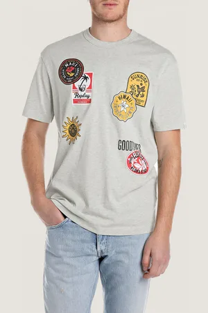 Replay Aop Patch T-Shirt