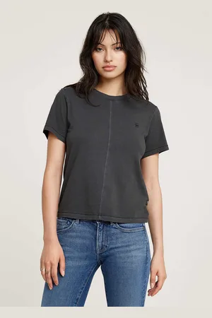 G-Star Overdyed Front Seam Top