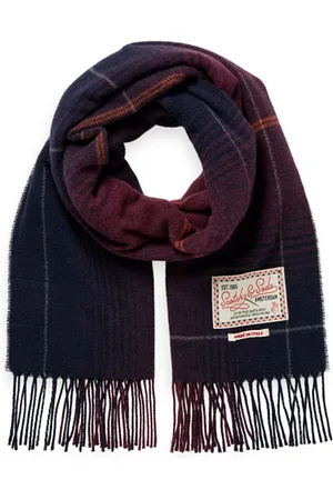 Scotch&Soda Classic Wool-blend Check Scarf Check