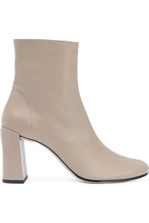 By Far Vlada Taupe Nappa Leather