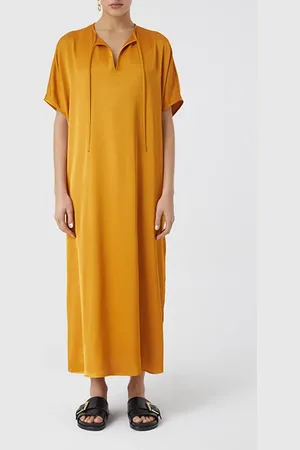 Closed Tunic Maxi Dresses Golden Cinnamon