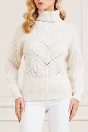 Guess GUESS Michelle High Neck S Pale Pearl