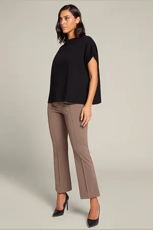 Elena Miro Stretch Jacquard Trousers