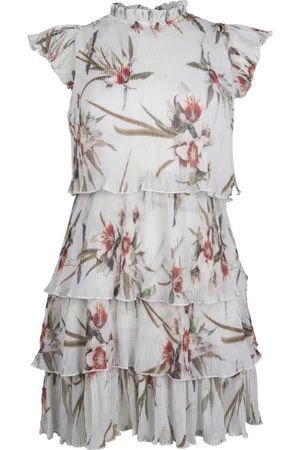 AllSaints Antheia Dorada Dress Ecru White
