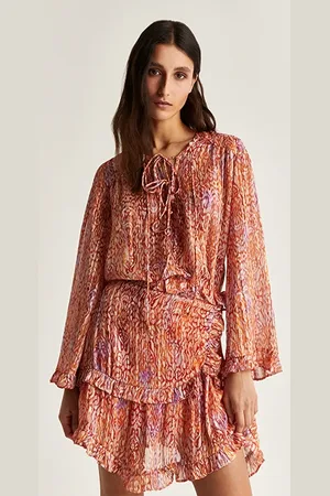 SCALPERS Etnic Shirt Orange