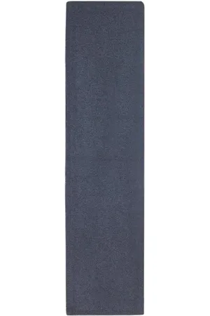 John Varvatos Marcus Brushed Wool Scarf Iron Grey