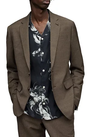 AllSaints Lenox Blazer Brown