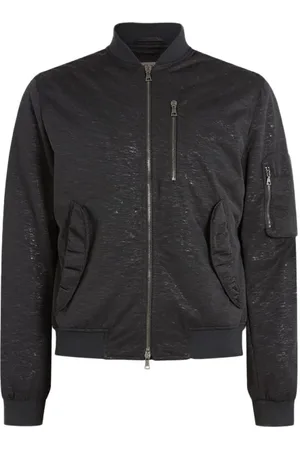 John Varvatos Sutter Flight - Cf Zipper Closure Zipper Black