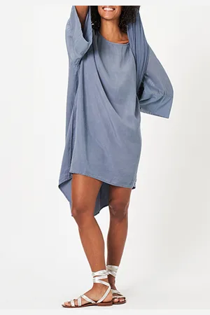 10 days Oversized Kimono Dress Party Blue