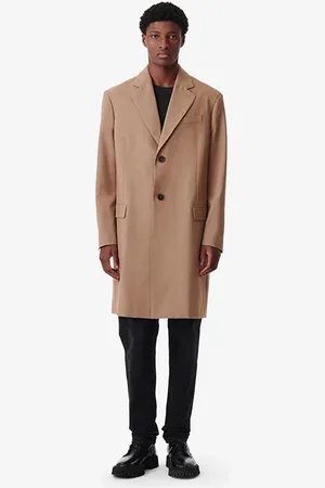IRO Mofan Single Breasted Coat In Beige