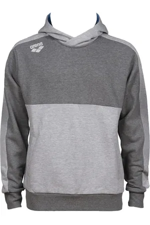 Arena Te Hooded Sweat Medium Grey Melange Dark G