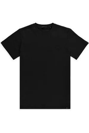 Aspact Leather Tee Black