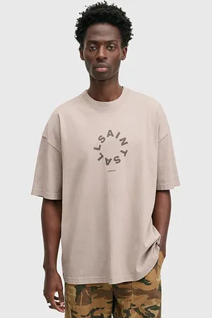 AllSaints Tierra Ss Crew Boston Taupe