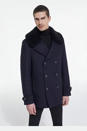 The Kooples Manteau Dark Navy