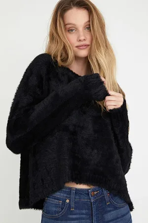 Bella Dahl Slouchy Sweater Black