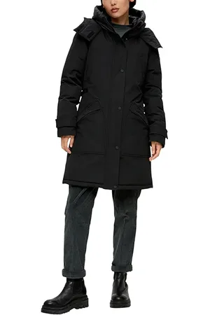 QS by s.Oliver Jackets Mantel Black