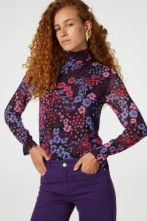 Fabienne Chapot Johanna Top Black/bubble Gum Pin