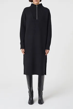 Closed Women Troyer Dress Dresses Black