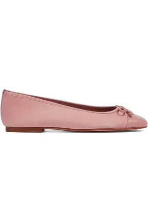 LK Bennett Kara Ballerina Shoes Clay