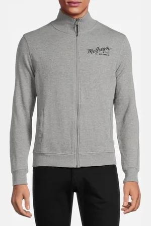 McGregor Zip Thru Sweat Htr Grey
