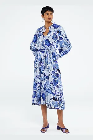 Fabienne Chapot Noa Dress Riad Blue/caribbean