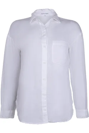 Bella Dahl Boyfriend Shirt White