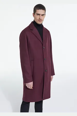 The Kooples Manteau Burgundy