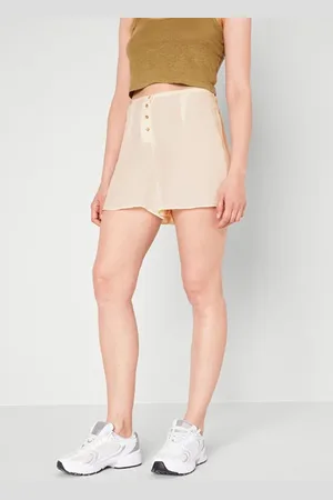 American Vintage High Waist A-line Short Nacre