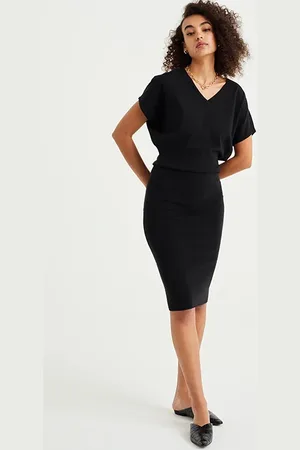 WE Fashion Dress Mid Length Black