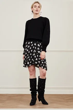 Fabienne Chapot Bobbine Indi Skirt Black/warm White