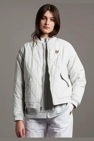 Lyle & Scott Quilted Bomber Cloud