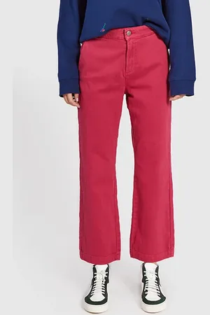 ICODE Magenta Flared Jeans