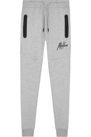 Malelions Sport Counter Trackpants Grey Melange