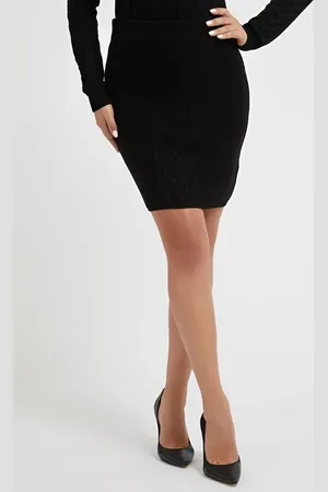 Guess GUESS Coraline Skirt Swtr Jet Black A996