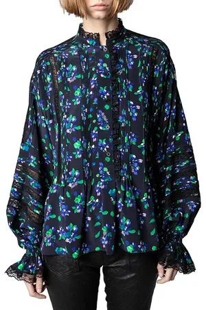 Zadig & Voltaire Zadig & Voltaire Tritelia Cdc Bianca Flower Noir