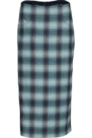 River Woods Pencil Skirt Studded Pkt Multi