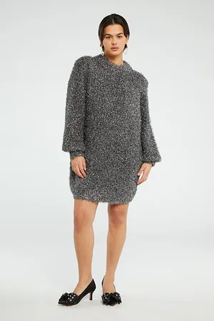 Fabienne Chapot Kitty Dress Dark Silver