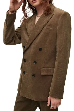 AllSaints Busco Blazer Worn Brown