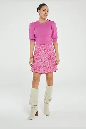 Fabienne Chapot Lulu Skirt Bubble Gum Pink/crea