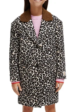 Scotch&Soda Leopard Jacquard Coat Animal