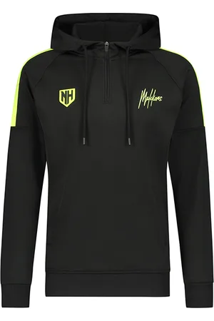 Malelions X Nieky Holzken Striker Hoodie Black/neon Yellow