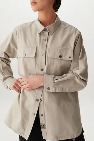 Belstaff Ignition Shirt Dark Sand