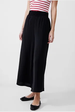 French Connection Drapey Culotte Black