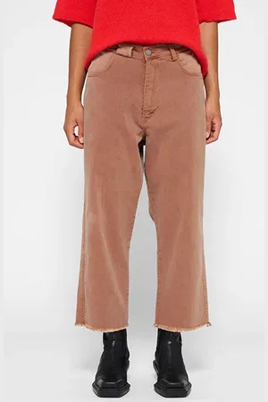 10 days Easy Twill Pants Saddle Brown