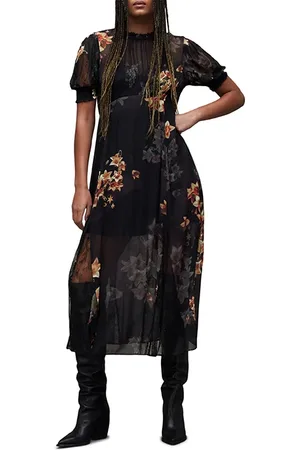AllSaints Laverna Stargazer Dr Black