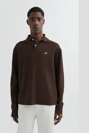 Axel Arigato Signature Polo Shirt Dark Brown