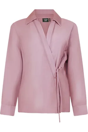 ANOTHER LABEL Elodie Top Pink Lavender