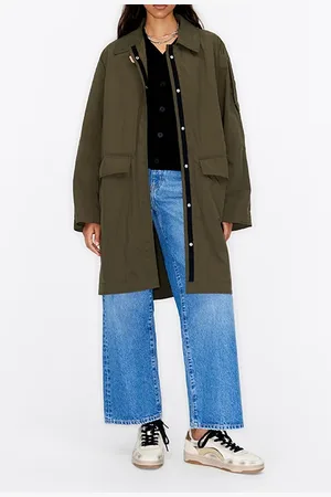 Bimba y Lola Khaki Fluid Trench