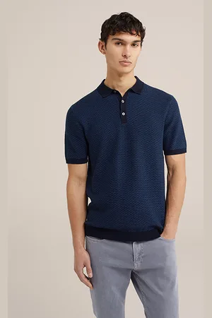WE Fashion Polo Dark Blue