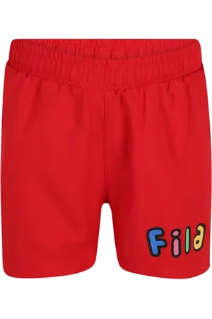 Fila Lauenau Graphic Swim Shorts True Red